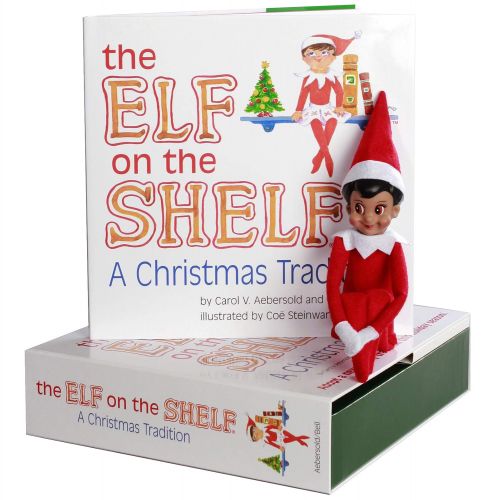  The Elf on the Shelf: A Christmas Tradition Girl Scout Elf (Brown Eyed) with Claus Couture Collection Scout Elf Slumber Set