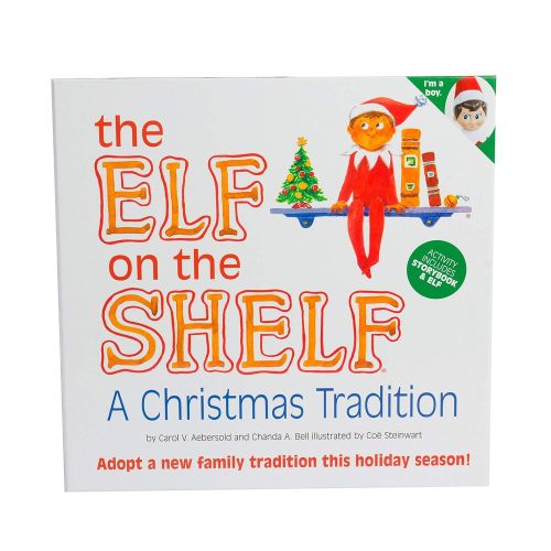  The Elf on the Shelf Elf on The Shelf Boy and Bonus Outfits: Scout Elf Boy, Snow Tube Set, and Elf Raincoat