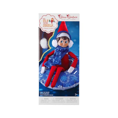  The Elf on the Shelf: A Christmas Tradition Boy Scout Elf (Blue Eyed) with Claus Couture Collection Totally Tubular Snow Set