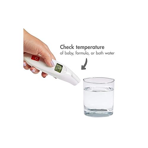  The First Years American Red Cross Digital Infrared Forehead No-Touch Thermometer for Adults and Kids