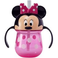 The First Years Disney Minnie Mouse Trainer Straw Cup - Disney Toddler Cups with Straw - 9 Months and Up - 7 Oz