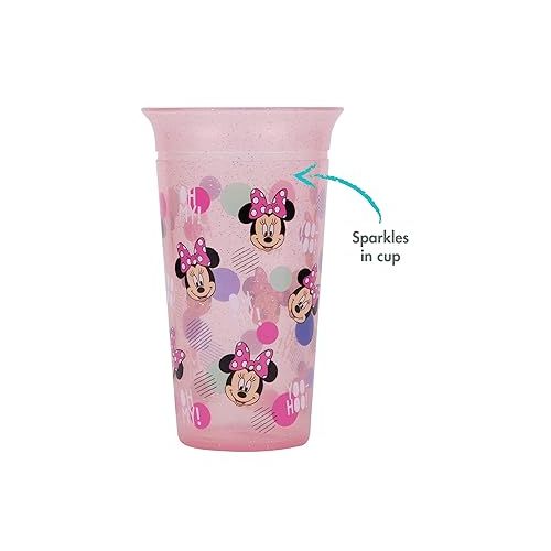  The First Years Disney Minnie Mouse 2 in 1 Spoutless Cup and Big Kids Open Toddler Cup