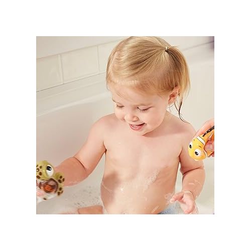  The First Years Disney Finding Nemo Bath Toys - Dory, Nemo, and Squirt ? Squirting Kids Bath Toys for Sensory Play - 3 Count