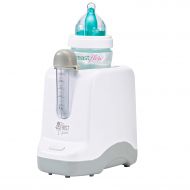 [아마존베스트]The First Years 2-in-1 Simple Serve Bottle Warmer | Quickly Warm Bottles of Breastmilk or Formula | Santize Pacifiers | Compact Design | Holds Wide Narrow and Angled Bottles