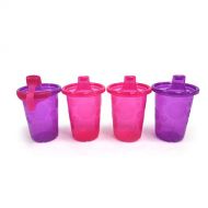 [아마존베스트]The First Years Take & Toss Spill-Proof 4-Pack Sippy Cups - 10 Ounce Pink