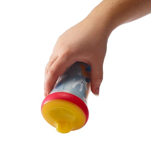  [아마존베스트]The First Years Disney Mickey Mouse Insulated Hard Spout Sippy Cups 9 Oz, 2pk | Scan with Free Share the Smiles App...