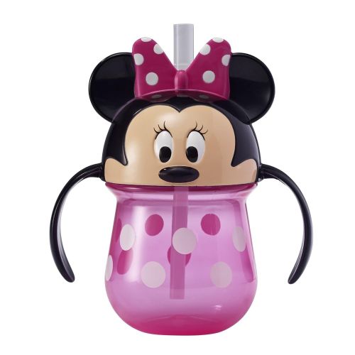  [아마존베스트]The First Years Disney Baby Trainer Straw Cup with Handles, Minnie