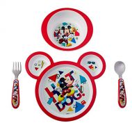 [아마존베스트]The First Years Disney Baby Mickey Mouse 4-Piece Feeding Set