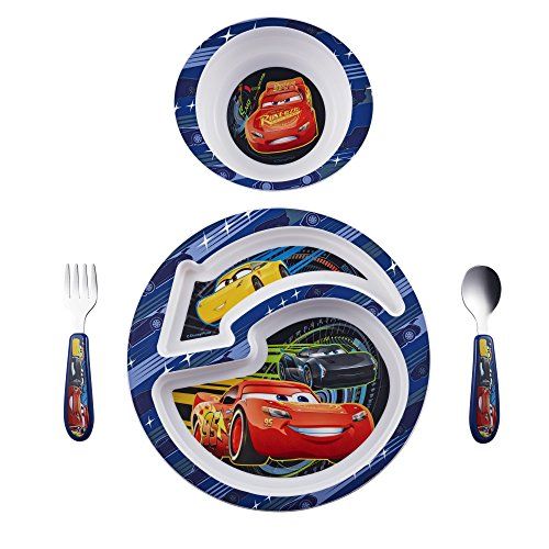  [아마존베스트]The First Years Disney/Pixar Cars 4-Piece Feeding Set