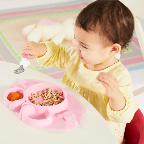  [아마존베스트]The First Years Disney Minnie Mouse Silicone Placemat, Pink