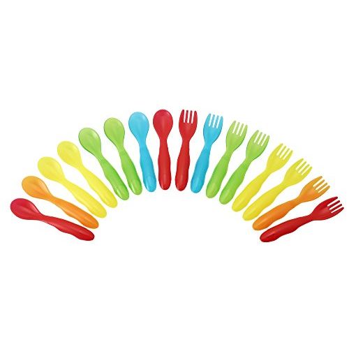  [아마존베스트]The First Years Take & Toss Flatware for Kids, 16 pieces