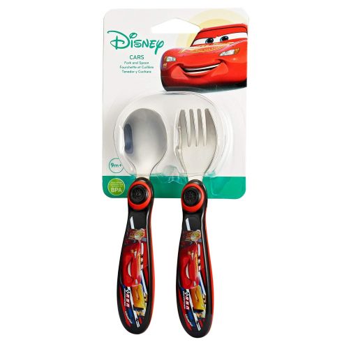  [아마존베스트]The First Years Disney/Pixar Cars Easy Grasp Flatware (Packaging May Vary)