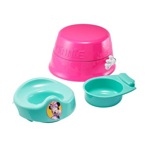  [아마존베스트]The First Years Minnie Mouse 3-in-1 Potty System | Use with Free Share The Smiles App for Unique Encouragement...