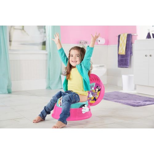  [아마존베스트]The First Years Minnie Mouse 3-in-1 Potty System | Use with Free Share The Smiles App for Unique Encouragement...