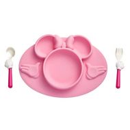 The First Years Disney Minnie Mouse 3 Piece Mealtime Set , Pink