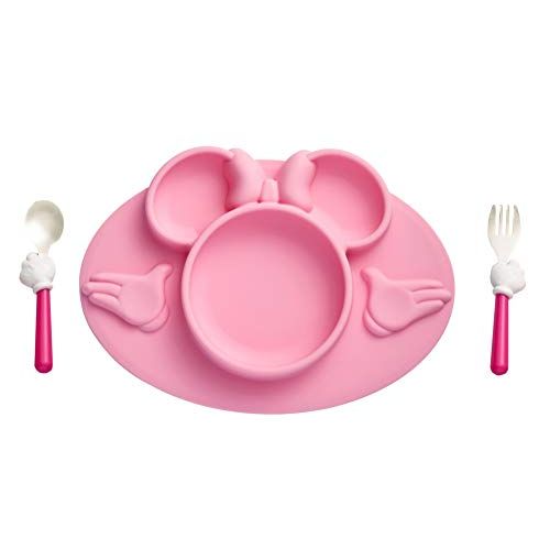  The First Years Disney Minnie Mouse 3 Piece Mealtime Set , Pink