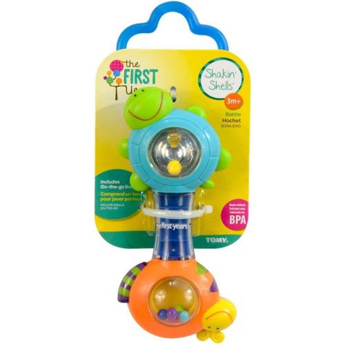  The First Years LC23098 Shakin Rattle with Shell (1 Piece)