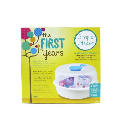  The First Years Simple Steam Microwave Sterlizer, Blue/White