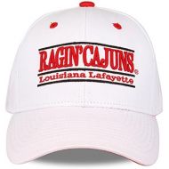 NCAA Louisiana Lafayette Ragin Cajuns Unisex NCAA The Game bar Design Hat, White, Adjustable