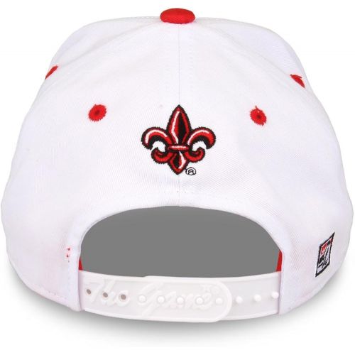  NCAA Louisiana Lafayette Ragin Cajuns Unisex NCAA The Game bar Design Hat, White, Adjustable