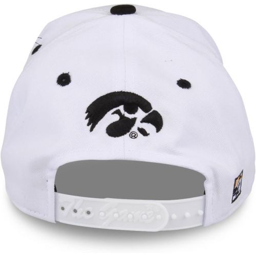  The Game Iowa Hawkeyes Adult Game Bar Adjustable Hat - White