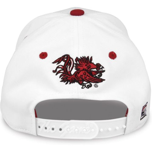  The Game South Carolina Gamecocks Adult Game Bar Adjustable Hat - White,