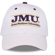 NCAA James Madison Dukes Unisex NCAA The Game bar Design Hat, White, Adjustable