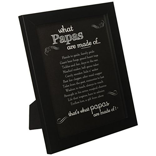  [아마존베스트]The Grandparent Gift Co. Papa Chalkboard Frame - Gift for Papa for Fathers Day, Birthday, Birth of Grandchild