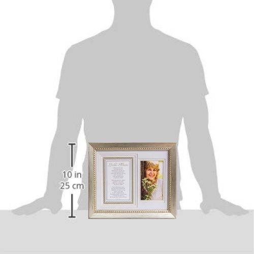  [아마존베스트]The Grandparent Gift Co. In Loving Memory Sentiment Memorial Picture Frame- Silver Sympathy Gift