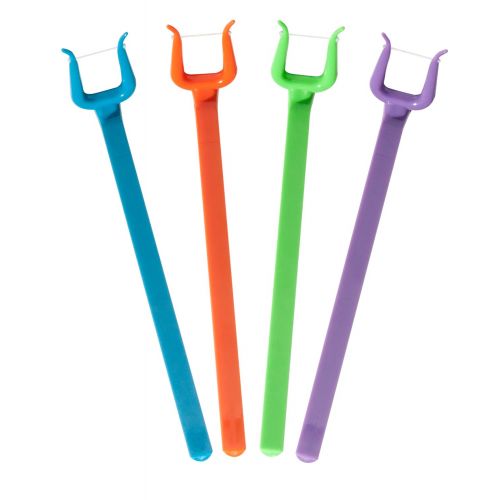  The Harp Orthodontic Reusable Flosser 4 pack Multipack