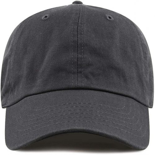  The Hat Depot Dad Hat Women Men Blank Washed Low Profile Cotton and Denim Baseball Running Golf Cap Hat