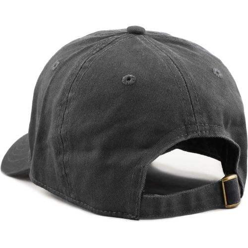  The Hat Depot Dad Hat Women Men Blank Washed Low Profile Cotton and Denim Baseball Running Golf Cap Hat