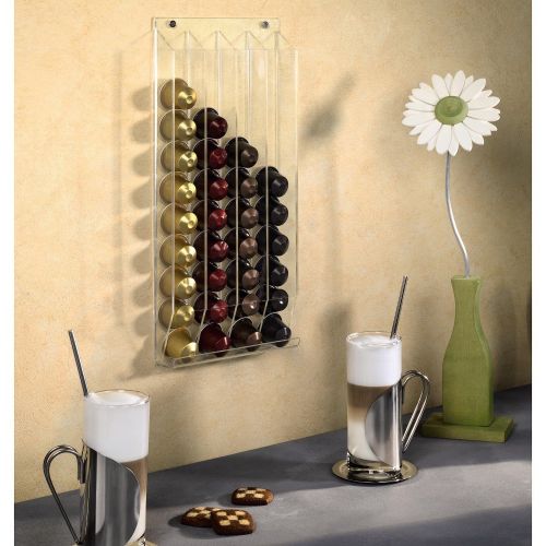  Vandue Corporation OnDisplay Wall Mounted Acrylic Nespresso Coffee CapsulePod Holder