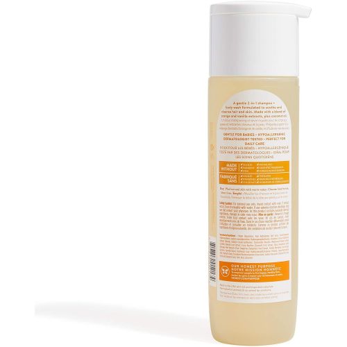  [아마존베스트]The Honest Company Honest Shampoo & Body Wash, Perfectly Gentle Sweet Orange Vanilla