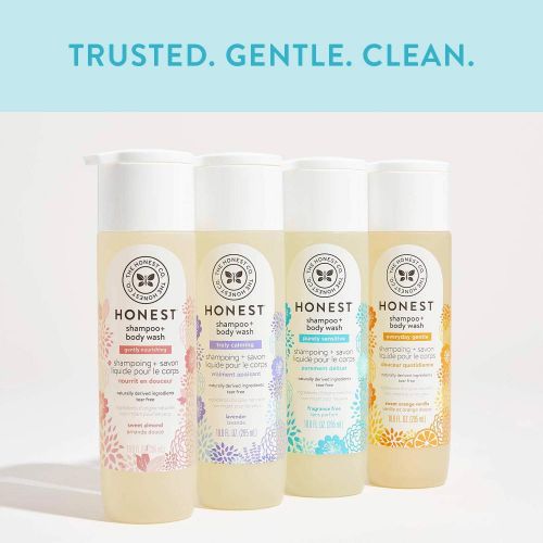  [아마존베스트]The Honest Company Honest Shampoo & Body Wash, Perfectly Gentle Sweet Orange Vanilla