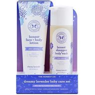 The Honest Company 2-Piece Dreamy Lavender Shampoo + Body Wash (10 fl. oz) & Face + Body Lotion (8.5 fl. oz.) Bundle Tear Free Naturally Derived Ingredients Sulfate & Paraben Free