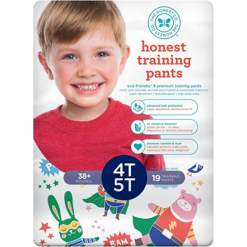  The Honest Company Training Pants, Unicorns, 2T3T, 104 Count