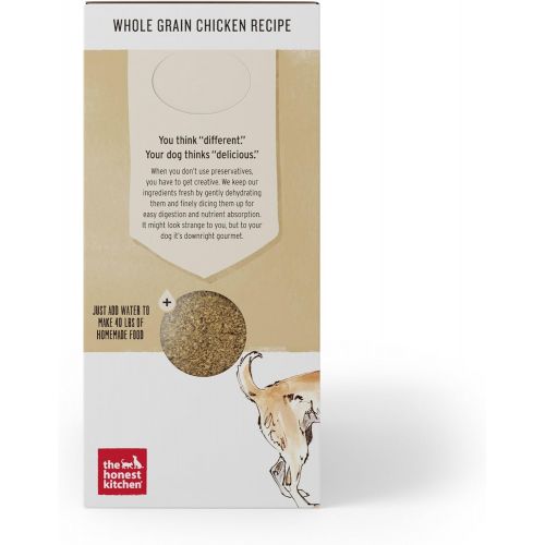  [아마존핫딜][아마존 핫딜] The Honest Kitchen Honest Kitchen Human Grade Dehydrated Organic Grain Chicken Dog Food Box, 10 lb