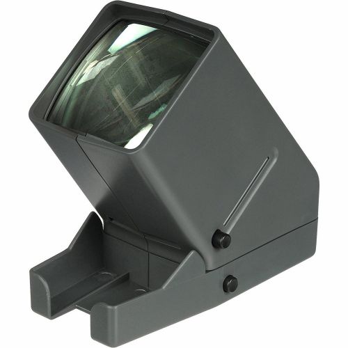  The Imaging World Medalight 35mm Desk Top Portable LED Negative and Slide Viewer + AA Batteries + Microfiber Cleaning Cloth