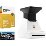 The Imaging World Polaroid Lab Instant Film Photo Printer + Polaroid Color Film + Microfiber Cloth