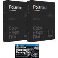 The Imaging World Impossible/Polaroid Color Glossy Instant Film Black Frame Edition for Polaroid I-Type OneStep2 Camera - 2-Pack