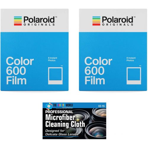  [아마존베스트]The Imaging World Impossible/Polaroid Instant Color Film for Polaroid 600 and Polaroid Originals OneStep Cameras - 2 Pack