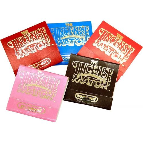  인센스스틱 The Incense Match Incense Matches - 15-pack Variety - Eliminate Odors and Refresh The Air Anywhere!