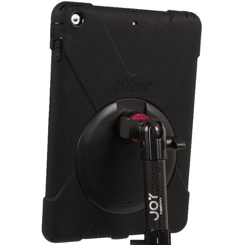  The Joy Factory MagConnect Carbon Fiber Extended C-Clamp Mount with aXtion Bold M-Series Case for iPad mini 1/2/3