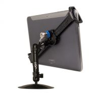 The Joy Factory LockDown Universal Desk/Countertop Carbon Fiber Stand with Key Lock for 7-10.1