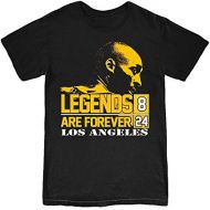 The Jung Apparel Mens Retired Number 8 24 Kobe Tribute T-Shirt