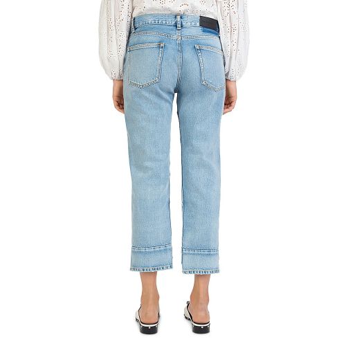  The Kooples Paneled Step-Hem Jeans