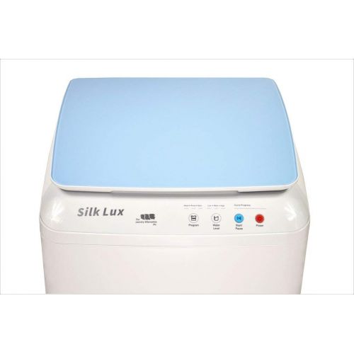  The Laundry Alternative Silk Lux 7.7 Lb. Capacity Compact Portable Washing Machine with UV Sanitizer (Blue)