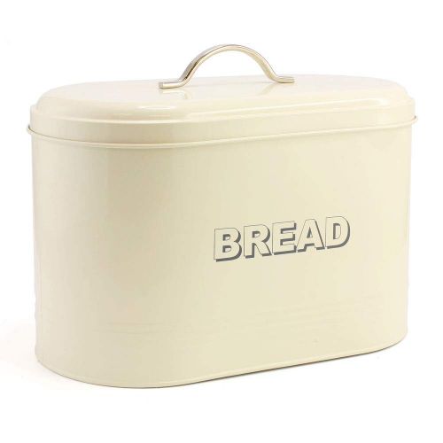  The Leonardo Collection LP22224 Sweet Home Bread Storage Tin, Cream