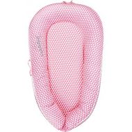 [아마존베스트]Northwell Brand CuddleNest Mini by LoLueMade: Baby Lounger, Infant Lounger, Newborn Lounger, Baby Nest - for 0-8 Months (Pink Lemonade)